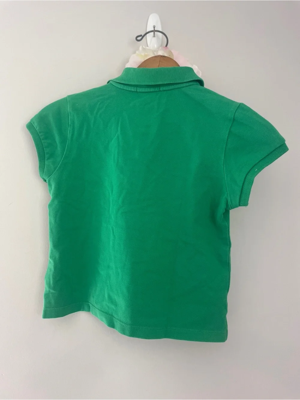 Ralph Lauren Kids Bright Green Polo with Pony Logo Large